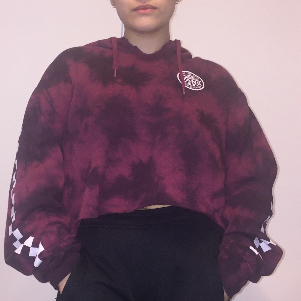 CROPPED VANS SWEATSHIRT